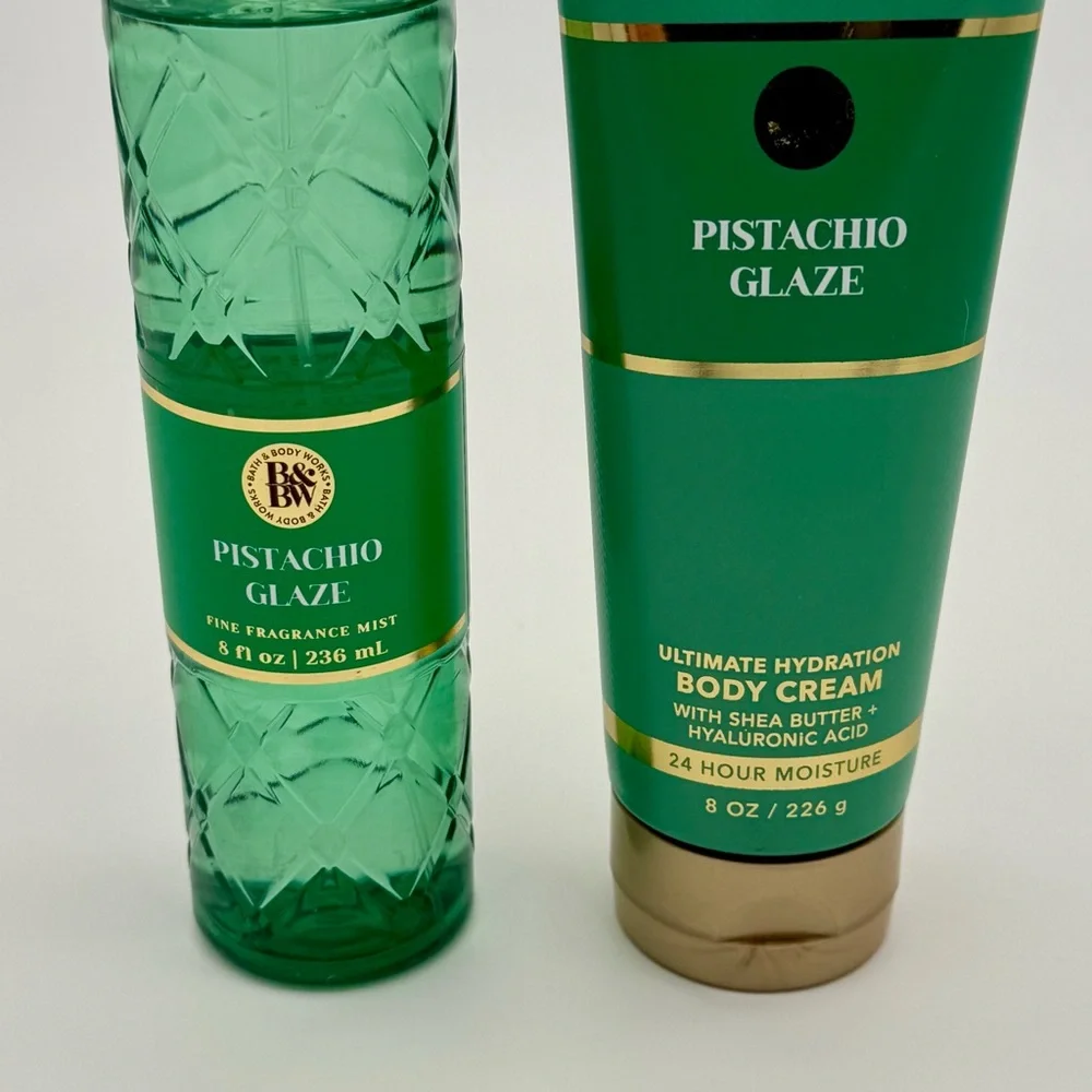 Bath and Body Works Pistachio Glaze Everyday Luxuries Body Care Gift Set NWT